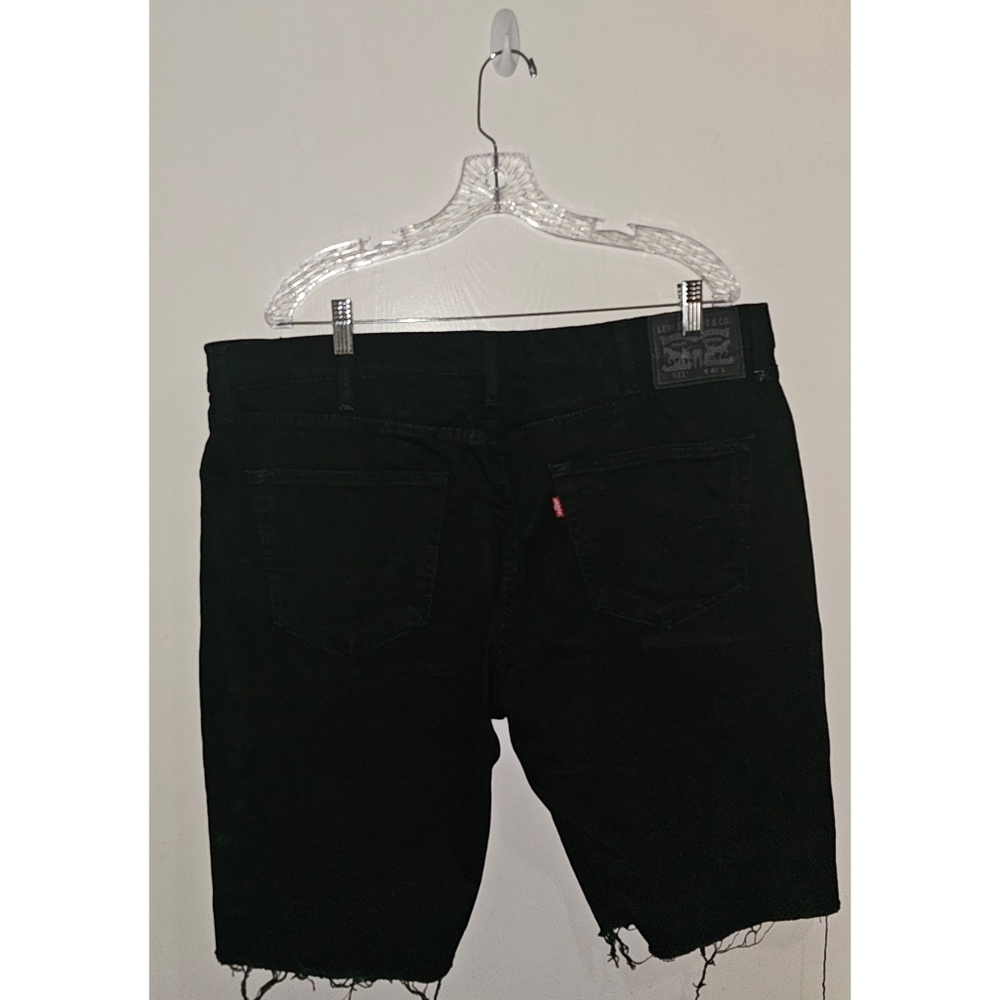 COPY - Levi's Mens 511 black cut off jeans, size 40 - Picture 5 of 5